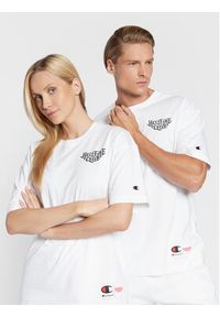 Champion T-Shirt Unisex STRANGER THINGS 217791 Biały Custom Fit. Kolor: biały. Materiał: bawełna #5