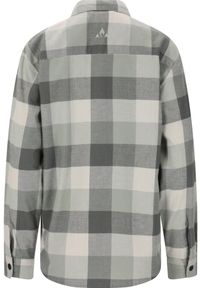 Koszula damska Whistler Riglet. Okazja: na co dzień. Kolor: fioletowy, szary, wielokolorowy. Materiał: bawełna. Styl: casual, klasyczny