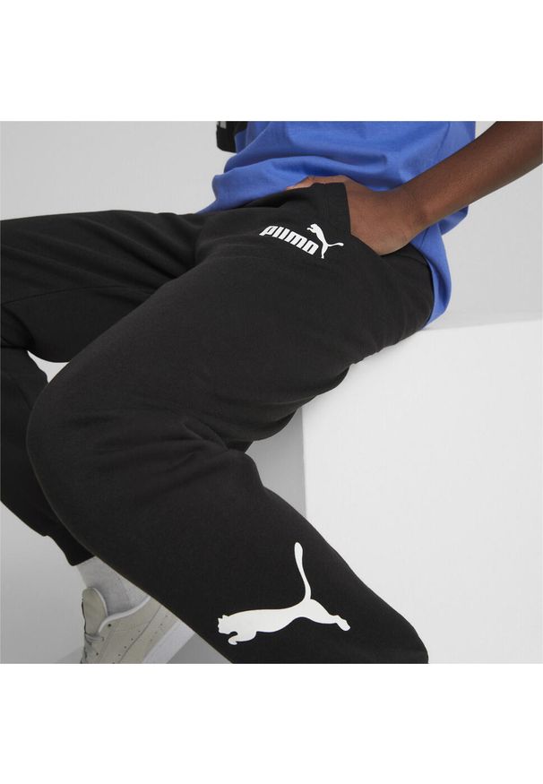 Spodnie dla dzieci Puma POWER. Kolor: czarny. Sport: joga i pilates