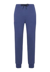 K-Way Spodnie dresowe Bishop K31313W Granatowy Slim Fit. Kolor: niebieski. Materiał: bawełna #6