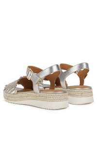 Geox Espadryle D Eolie D25SRF 0CF6E CB500 Złoty. Kolor: złoty. Materiał: skóra #2