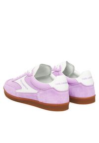 Karl Lagerfeld - KARL LAGERFELD Sneakersy KL63855 Różowy. Kolor: różowy. Materiał: skóra #3