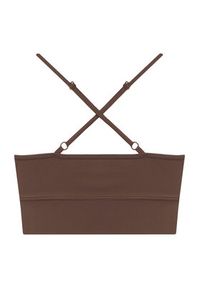 Reebok Biustonosz sportowy Reebok X Ewa Chodakowska RK25310CCW Brązowy. Kolor: brązowy. Materiał: syntetyk #4