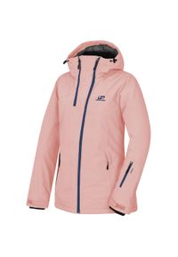 Damska kurtka narciarska Hannah Maky Seashell Pink 10000 mm. Kolor: różowy. Sport: narciarstwo #1
