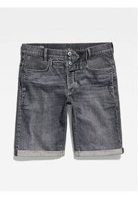 G-Star RAW - G-Star Raw Szorty jeansowe D10064-D324-D908 Szary Slim Fit. Kolor: szary. Materiał: jeans #4