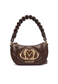 Love Moschino - LOVE MOSCHINO Torebka JC4189PP0NLC0 Brązowy. Kolor: brązowy. Materiał: skórzane