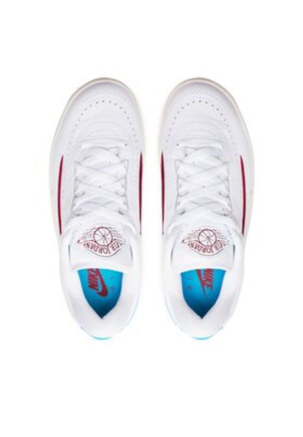 Nike Sneakersy Air Jordan 2 Retro Low DX4401 164 Biały. Kolor: biały. Materiał: skóra. Model: Nike Air Jordan