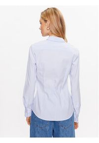 Seidensticker Koszula 60.080619 Niebieski Slim Fit. Kolor: niebieski. Materiał: bawełna #3