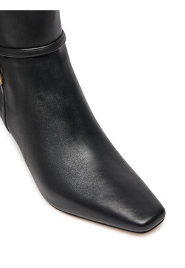 Coach Kozaki Raquel Boot CW985 Czarny. Kolor: czarny. Materiał: skóra