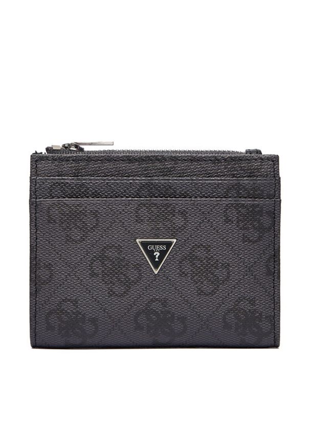 Guess Portfel SMMALO LEA03 Szary. Kolor: szary. Materiał: skóra