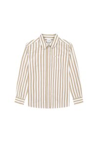 Lee - DAMSKA KOSZULA LEE ALL PURPOSE SHIRT KHAKI STRIPE 112370988. Kolor: brązowy #4