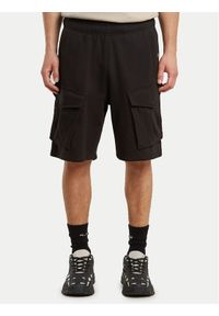 G-Star RAW - G-Star Raw Szorty sportowe Rovic D24452-D257 Czarny Relaxed Fit. Kolor: czarny. Materiał: bawełna. Styl: sportowy
