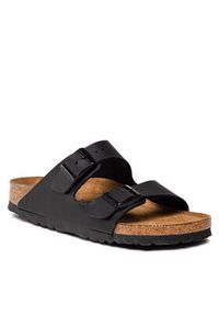 Birkenstock Klapki Arizona 551253 Czarny. Kolor: czarny. Materiał: skóra #10