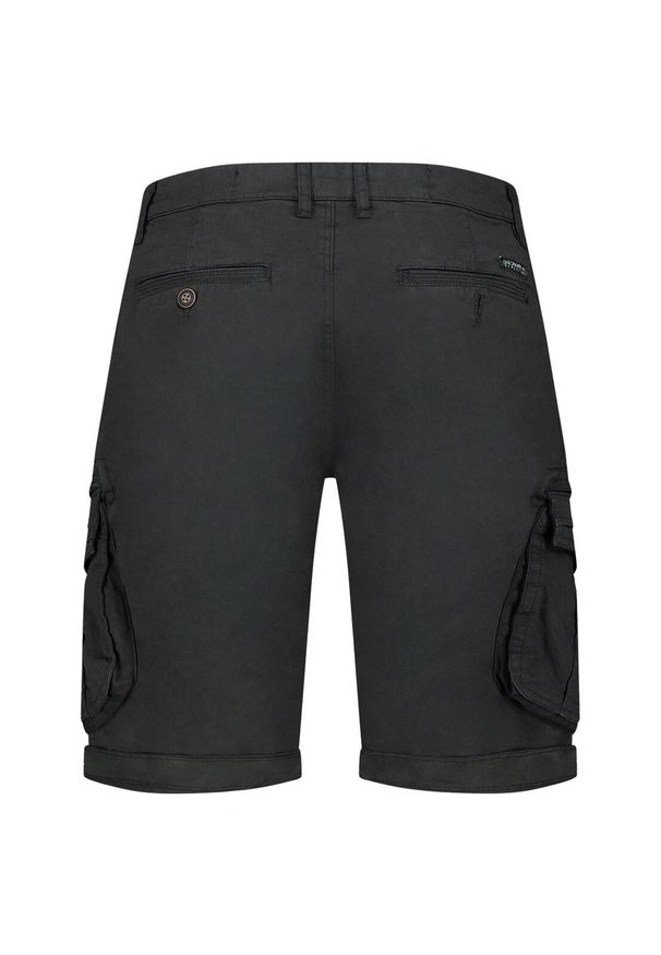 Bermudy Geographical Norway PARENTO BLACK DB MEN 317 czarny męska. Kolor: czarny. Sport: turystyka piesza
