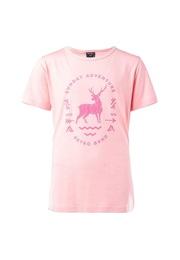 Hi-tec - Koszulka Dziecięca Nina. Kolor: różowy. Sport: turystyka piesza