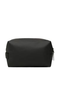 Rains Kosmetyczka Wash Bag Large 15590 Czarny. Kolor: czarny
