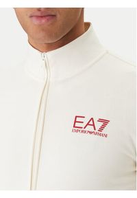 EA7 Emporio Armani Dres 7M001610 AF12451 U0004 Beżowy Regular Fit. Kolor: beżowy. Materiał: bawełna #3