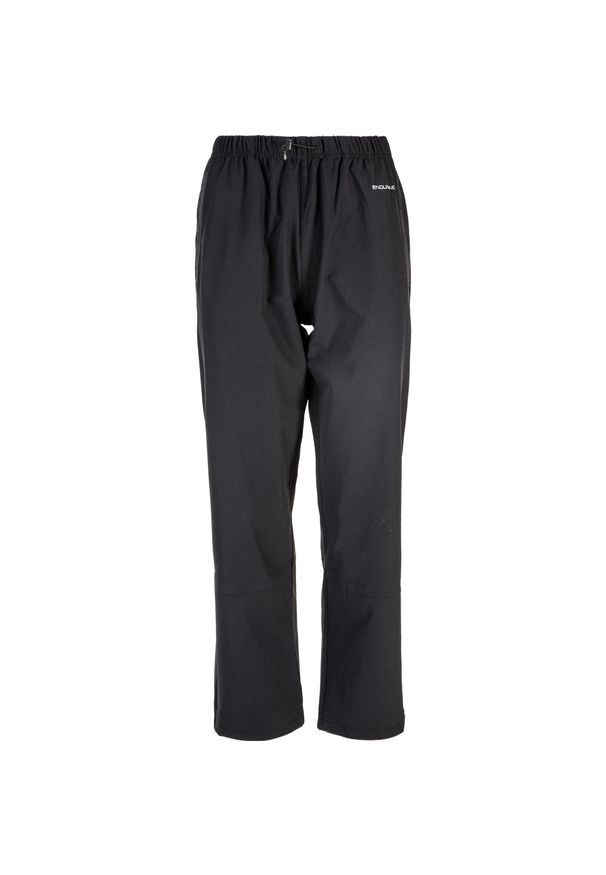 ENDURANCE - Damskie spodnie treningowe Endurance Tengah. Kolor: czarny. Sezon: lato. Sport: turystyka piesza