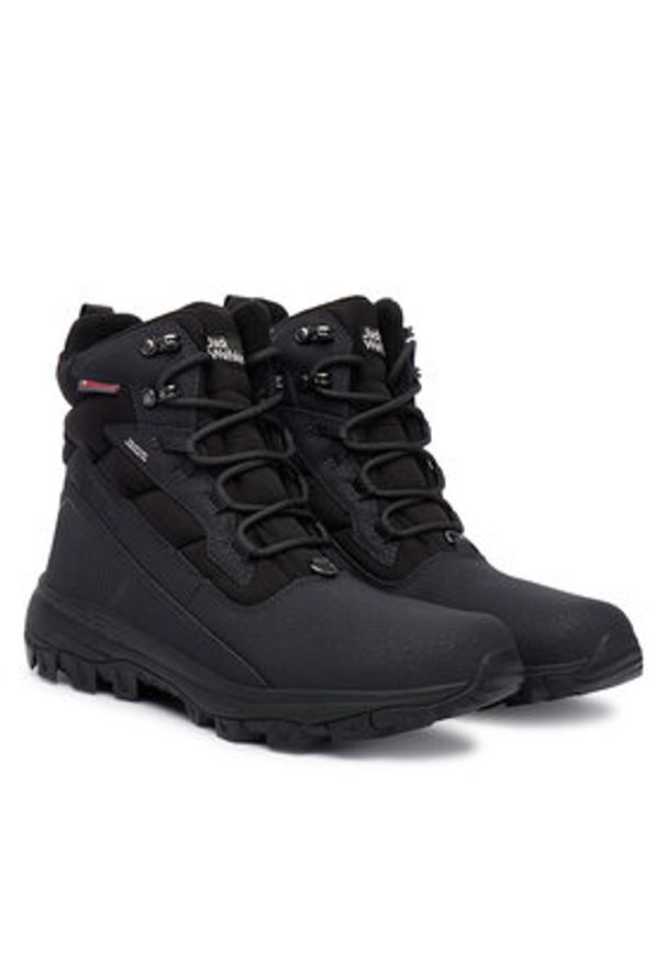 Jack Wolfskin Trekkingi Everquest Pro Texapore High A62087 Czarny. Kolor: czarny. Materiał: skóra. Sport: turystyka piesza