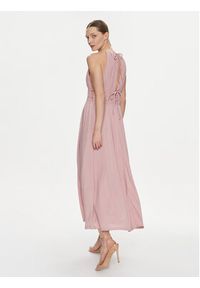 YAS Sukienka wieczorowa Olinda 26032460 Różowy Regular Fit. Kolor: różowy. Materiał: syntetyk. Styl: wizytowy