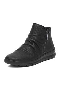 Rieker Botki CEO-Z0056-00 Czarny. Kolor: czarny. Materiał: skóra, syntetyk #5
