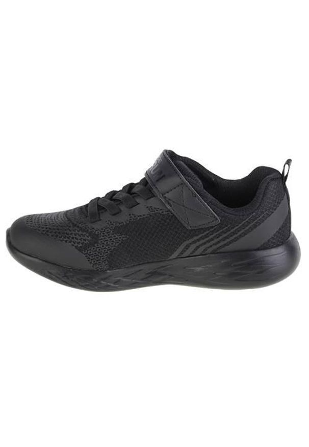 skechers - Buty do chodzenia dla dzieci Skechers GO Run 600 Baxtux. Kolor: czarny. Materiał: tkanina. Szerokość cholewki: normalna. Model: Skechers Sport. Sport: bieganie, turystyka piesza