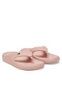 TOMMY HILFIGER - Tommy Hilfiger Japonki Comfort Beach Sandal FW0FW08522 Różowy. Kolor: różowy. Materiał: syntetyk #6