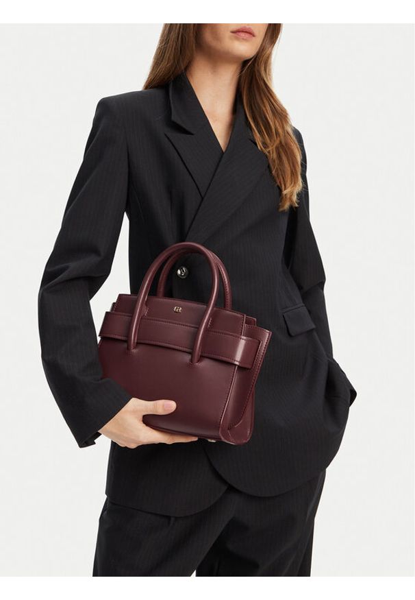 Gino Rossi Torebka CEO-MAYA-H24458 Bordowy. Kolor: czerwony