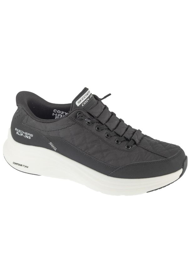 skechers - Buty sportowe Sneakersy męskie, Slip-Ins: Go Walk Now - Payton. Kolor: wielokolorowy, zielony, brązowy. Sport: turystyka piesza