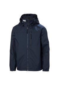 Dziewczęca kurtka wodoodporna Helly Hansen Crew. Kolor: niebieski