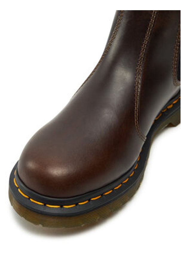Dr. Martens Botki 2976 Leonore 32016777 Brązowy. Kolor: brązowy. Materiał: skóra