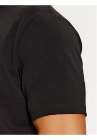 Karl Lagerfeld - KARL LAGERFELD T-Shirt Crewneck 755038 534221 Czarny Regular Fit. Typ kołnierza: dekolt w karo. Kolor: czarny. Materiał: bawełna #5