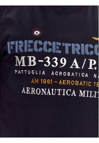Aeronautica Militare T-Shirt 231TS2086J592 Granatowy Regular Fit. Kolor: niebieski. Materiał: bawełna #4