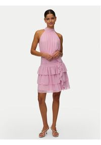Vero Moda Sukienka koktajlowa Serena 10348178 Różowy Regular Fit. Kolor: różowy. Materiał: syntetyk. Styl: wizytowy #4
