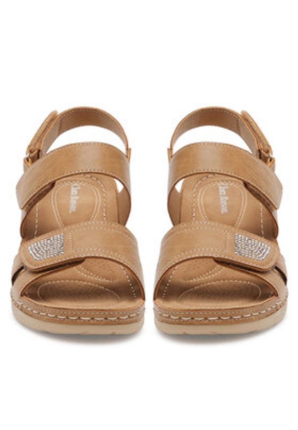 Clara Barson Sandały WFA3741-1 Brązowy. Kolor: brązowy. Materiał: syntetyk, materiał