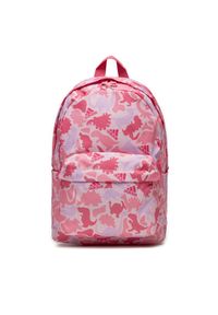 Adidas - adidas Plecak Printed Backpack Kids IS0923 Różowy. Kolor: różowy. Materiał: materiał