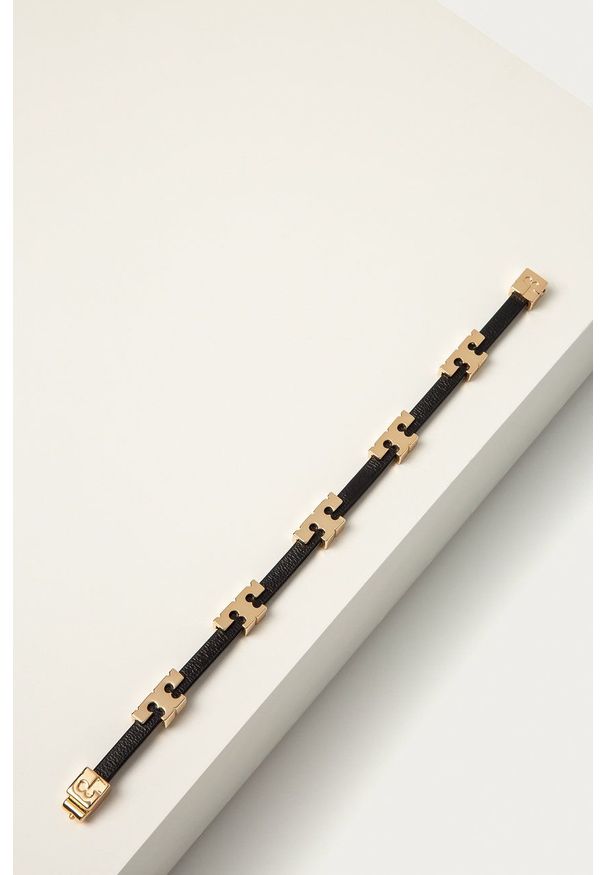 Tory Burch - Bransoletka. Kolor: czarny