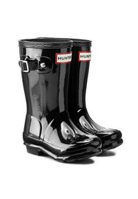 Hunter Kalosze Orginal Kids Gloss JFT6000RGL Czarny. Kolor: czarny. Materiał: kauczuk #5