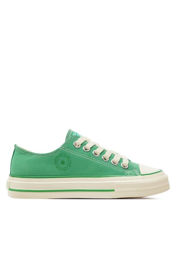 BIG STAR SHOES - Trampki Big Star Shoes. Kolor: zielony