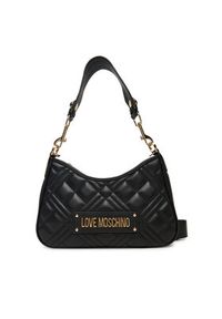 Love Moschino - LOVE MOSCHINO Torebka JC4152PP0NLA0000 Czarny. Kolor: czarny. Materiał: skórzane #6