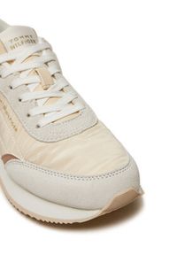 TOMMY HILFIGER - Tommy Hilfiger Sneakersy Essential Runner FW0FW08332 Écru. Materiał: materiał #3