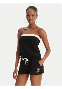 Juicy Couture Kombinezon Applique Terry JCWFP126316 Czarny Regular Fit. Kolor: czarny. Materiał: bawełna #1