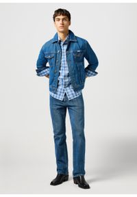Wrangler - MESKA KURTKA JEANSOWA WRANGLER CLASSIC JACKET STONEWASH 112362737. Materiał: jeans #6