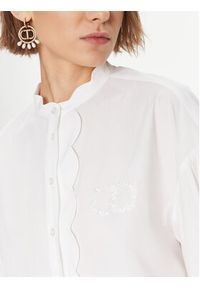 TwinSet - TWINSET Koszula 241TP2080 Biały Relaxed Fit. Kolor: biały. Materiał: bawełna #2
