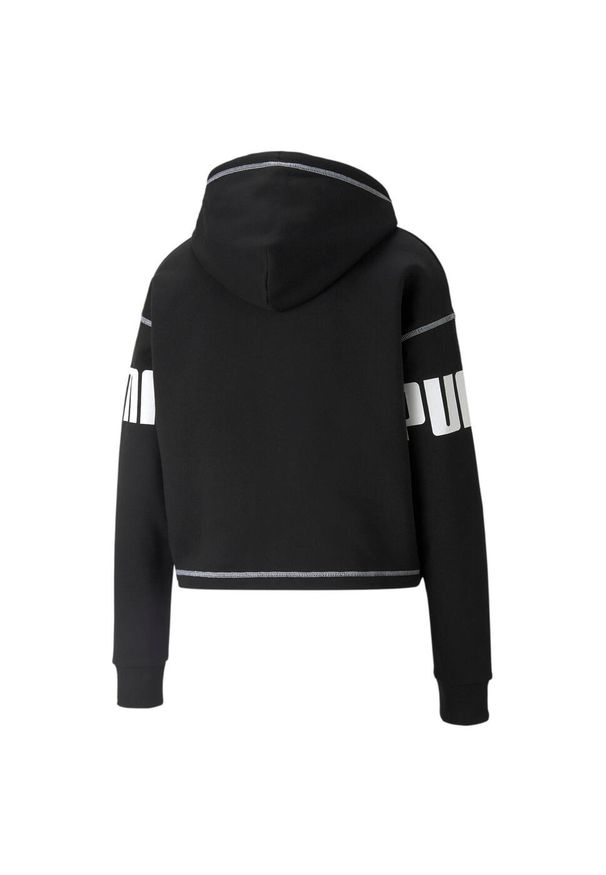 Puma Bluza Power 58953501. Kolor: biały, wielokolorowy, czarny. Materiał: dresówka