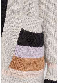 Answear Lab Kaszkiet z domieszką wełny damski kolor beżowy ciepły. Kolor: beżowy. Materiał: wełna. Styl: wakacyjny #2