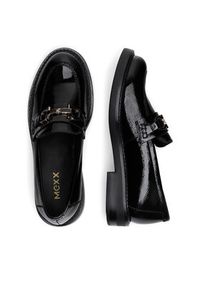 MEXX Loafersy MX/005C-WI16 Czarny. Kolor: czarny. Materiał: lakier, skóra #4