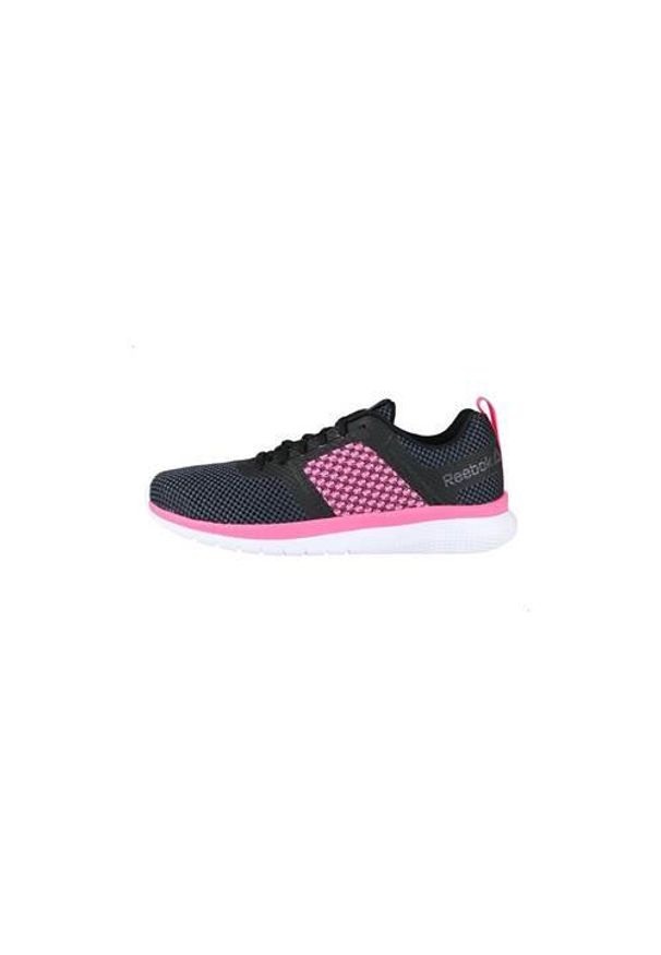 Buty do chodzenia damskie Reebok PT Prime Run. Zapięcie: sznurówki. Kolor: różowy. Materiał: materiał, tkanina, syntetyk, guma. Szerokość cholewki: normalna. Sport: turystyka piesza, bieganie