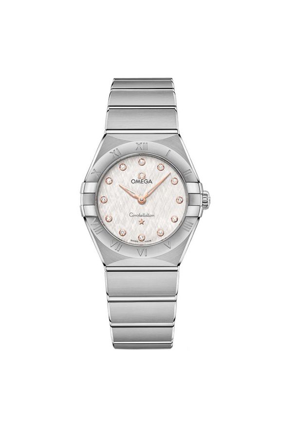 Zegarek Damski OMEGA CONSTELLATION 131.10.28.60.52.001. Materiał: len. Styl: casual, sportowy