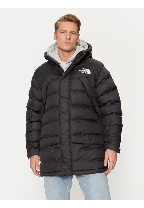 The North Face Kurtka puchowa Limbara NF0A89G3 Czarny Regular Fit. Kolor: czarny. Materiał: syntetyk